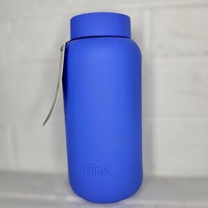 New Bink Azure Borosilicate Glass Day Water Bottle No Straw